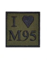 ARMY DAD Sort/Oliven - med velcro