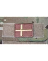 Dannebrog, small with Velcro, Sand/brown