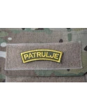 PATRULJE Mærke med Velcro
