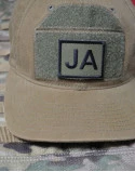 Smiley - Sort/Oliven- med velcro