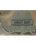 ARMY DAD Sort/Oliven - med velcro