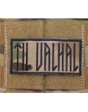 TIL VALHAL Patch, 8cm X 4cm, MultiCam