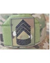 Feltgradstegn Oversergent, MultiCam på Velcro