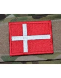 Dannebrog, stor - På velcro