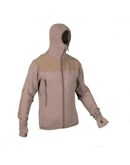 MLV - Tactical Tight Fleece (TTF), w/hood, MTS-Khaki
