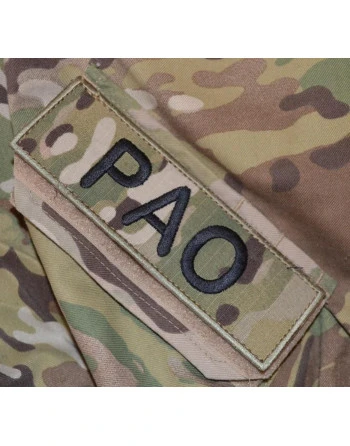 PAO ærmemærke, MultiCam på velcro