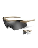 Wiley X - Vapor Grey/Clear med Tan stel