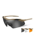 Wiley X - Vapor Grey/Clear/Light Rust with Tan Frame