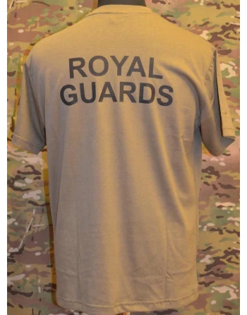 RAVEN - T-shirt, MTS-khaki - med ROYAL GUARDS tryk