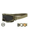 Wiley X - SPEAR Dual Smoke/Clear/Rust Tan Frame