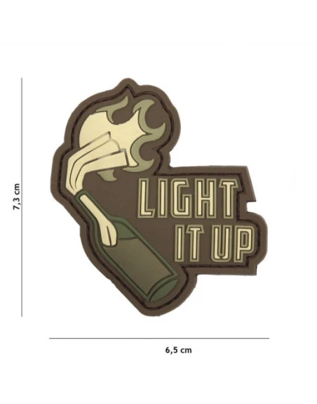 PATCH 3D PVC LIGHT IT UP MULTI