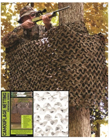 Camouflagenet, Snecamouflage, 3 x 3 m