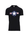T-shirt - USAF WW-II, Sort