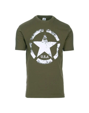 T-shirt - USAF WW-II, Oliven