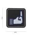 PATCH 3D PVC FUCK FB