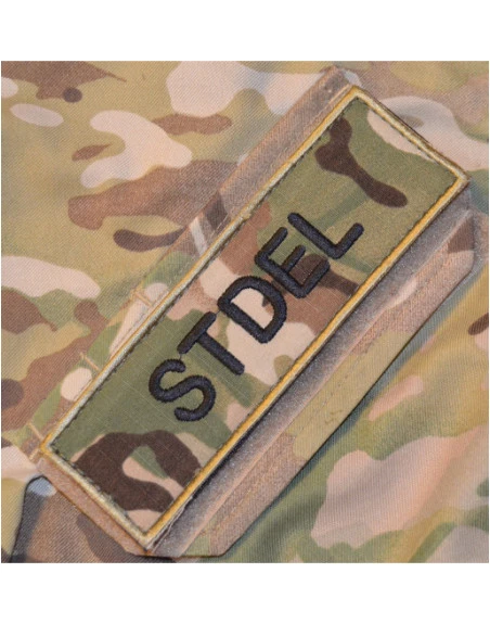 STDEL ærmemærke, MultiCam på velcro