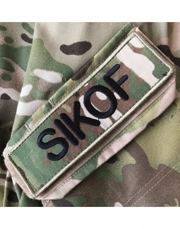 SIKOF ærmemærke, MultiCam på velcro