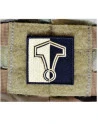 Thors Hammer - Sort/Khaki, 5x5cm